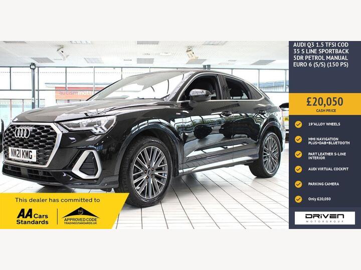 Audi Q3 1.5 TFSI CoD 35 S Line Sportback Euro 6 (s/s) 5dr