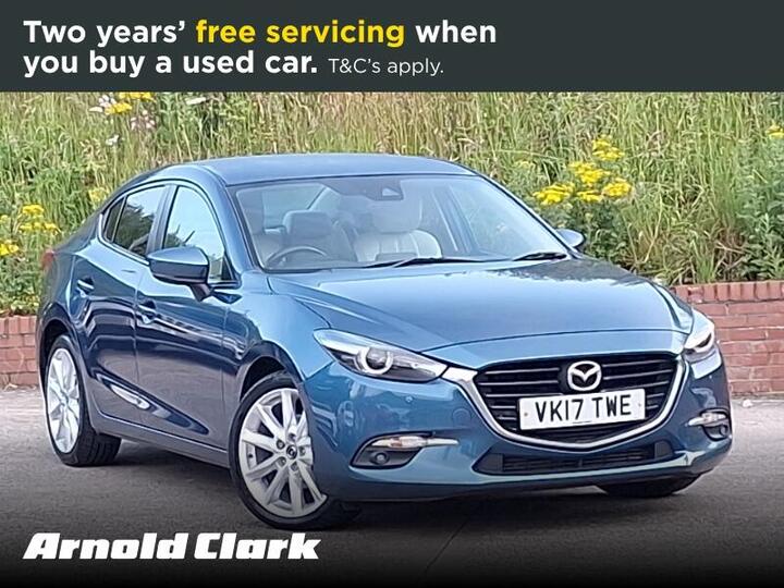 Mazda Mazda3 2.2 SKYACTIV-D Sport Nav Fastback Euro 6 (s/s) 4dr