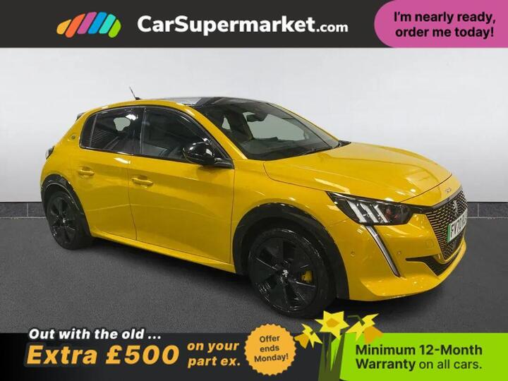 Peugeot 208 50kWh GT Auto 5dr