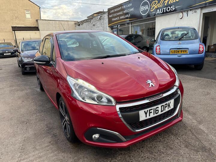 Peugeot 208 1.2 PureTech GT Line Euro 6 (s/s) 3dr