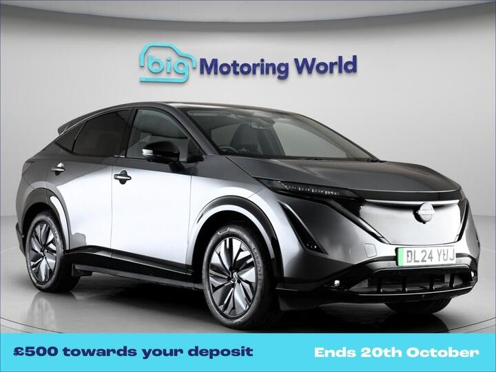 Nissan ARIYA 87kWh Advance Auto E-4ORCE 5dr 22kW Charger