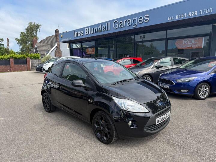 Ford KA 1.2 Zetec Black Edition Euro 6 (s/s) 3dr