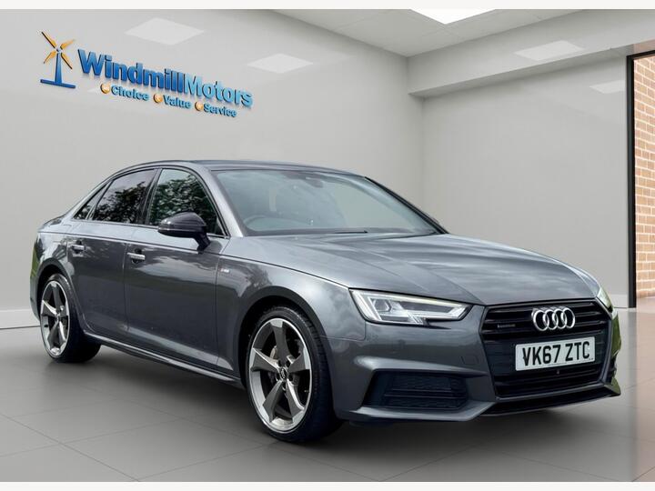 Audi A4 2.0 TDI Black Edition S Tronic Quattro Euro 6 (s/s) 4dr