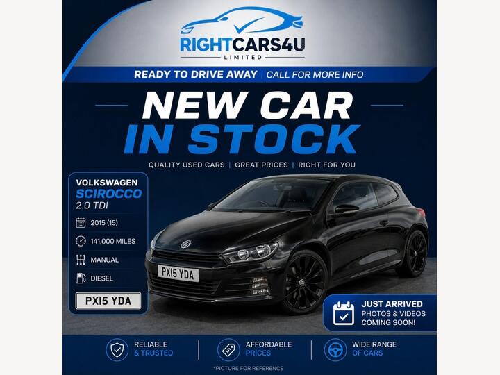 Volkswagen Scirocco 2.0 TDI BlueMotion Tech GT Euro 6 (s/s) 3dr