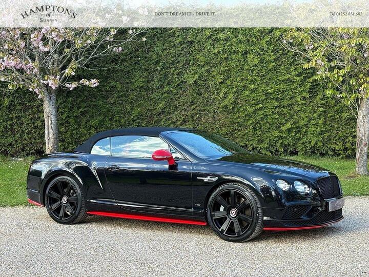 Bentley Continental V8 GTC S Convertible 4.0 Automatic Petrol Bentley Continental V8 GTC S Convertible 4.0 Automatic Petrol