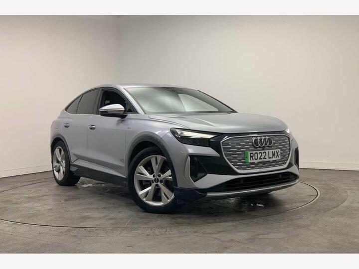 Audi Q4 E-tron Sportback 40 S Line Sportback Auto 5dr 82kWh Audi Q4 E-tron Sportback 40 S Line Sportback Auto 5dr 82kWh