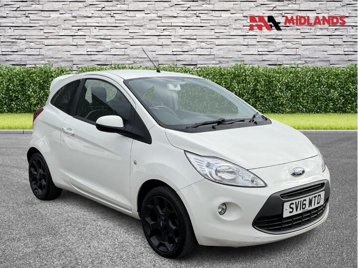 Ford Ka 1.2 Zetec White Edition Euro 6 (s/s) 3dr