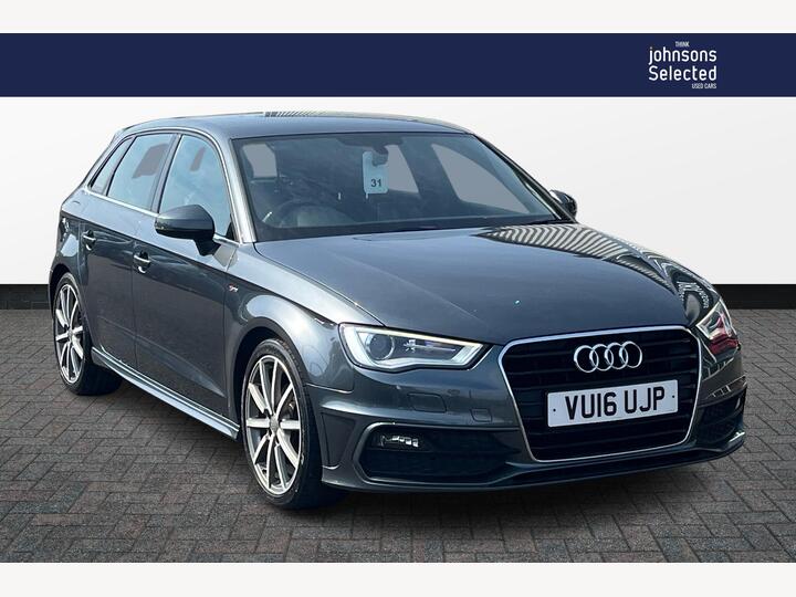Audi A3 1.4 TFSI CoD S Line Sportback Euro 6 (s/s) 5dr (Nav)