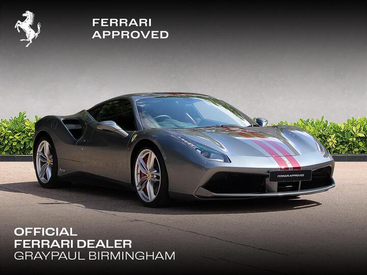 Ferrari 488 GTB 3.9T V8 GTB F1 DCT Euro 6 (s/s) 2dr