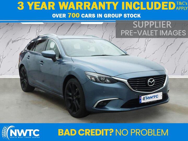 Mazda MAZDA6 2.2 SKYACTIV-D Sport Nav Tourer Auto Euro 6 (s/s) 5dr Mazda MAZDA6 2.2 SKYACTIV-D Sport Nav Tourer Auto Euro 6 (s/s) 5dr