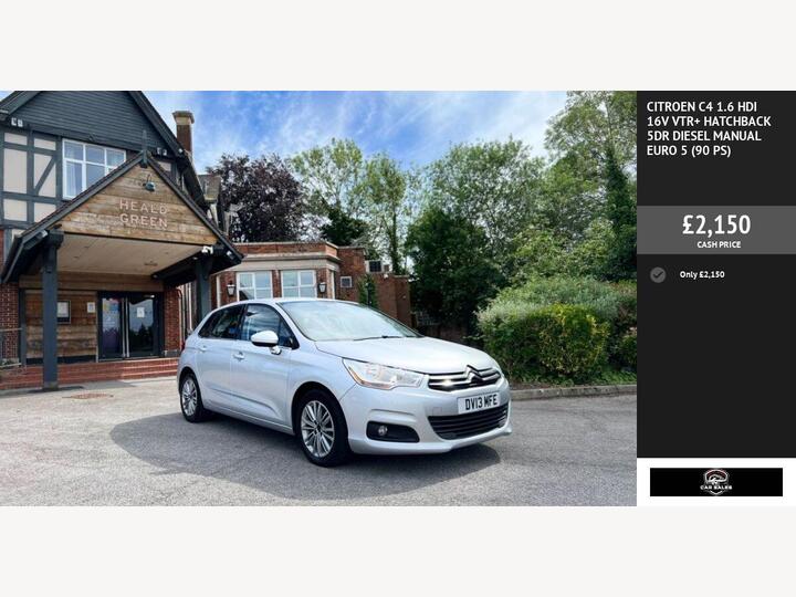 Citroen C4 1.6 HDi 16V VTR+ Euro 5 5dr