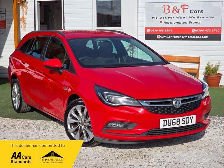 Vauxhall Astra 1.0i Turbo EcoTEC Design Sports Tourer Euro 6 (s/s) 5dr