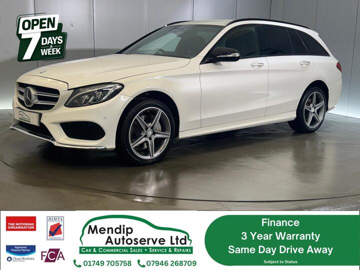 Mercedes-Benz C Class 2.0 C200 AMG Line (Premium) Estate 5dr Petrol 7G-Tronic+ Euro 6 (s/s) (184 Ps)