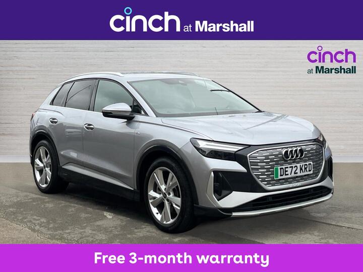 Audi Q4 E-tron 50 S Line Auto Quattro 5dr 82kWh Audi Q4 E-tron 50 S Line Auto Quattro 5dr 82kWh
