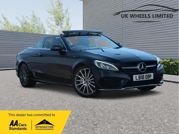 Mercedes-Benz C Class 2.0 C200 AMG Line Cabriolet G-Tronic+ Euro 6 (s/s) 2dr