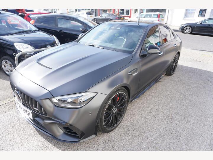 Mercedes-Benz C Class 2.0 C63 6.1kWh AMG S E Performance Night Edition (Premium Plus) SpdS MCT 4MATIC+ Euro 6 (s/s) 4dr