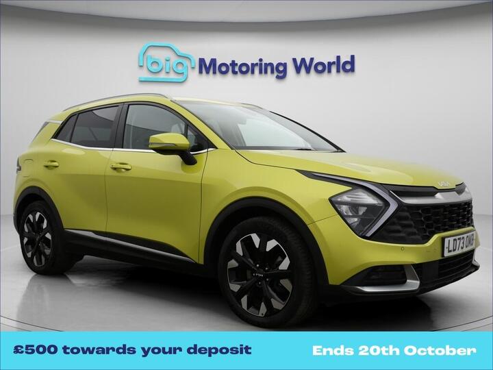 Kia Sportage 1.6 T-GDi 13.8kWh 3 Auto AWD Euro 6 (s/s) 5dr