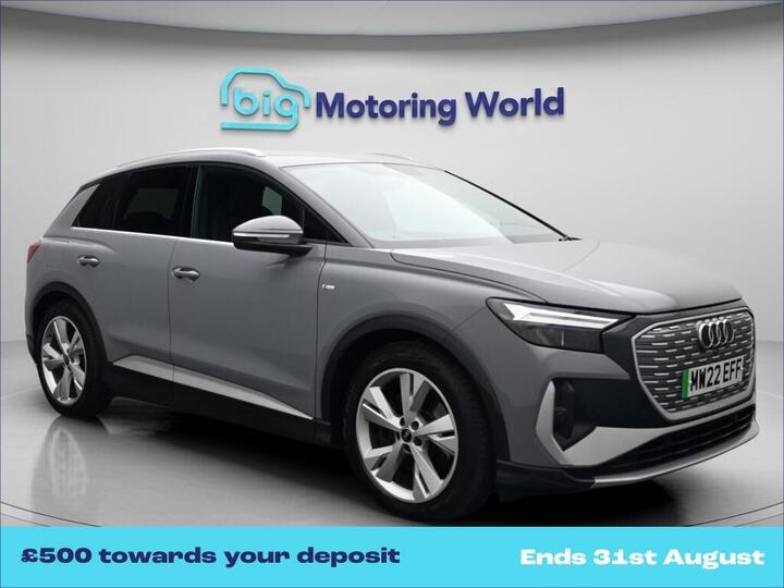 Audi Q4 E-tron 40 S Line Auto 5dr 82kWh