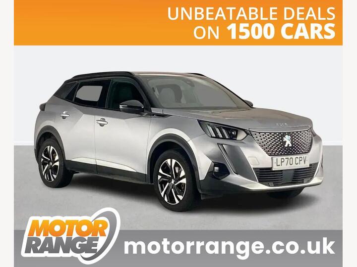 Peugeot 2008 50kWh GT Auto 5dr Peugeot 2008 50kWh GT Auto 5dr