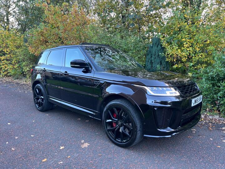 Land Rover Range Rover Sport 5.0 P575 V8 SVR Auto 4WD Euro 6 (s/s) 5dr