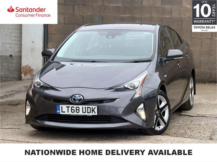 Toyota Prius 1.8 VVT-h Excel CVT Euro 6 (s/s) 5dr (15in Alloy)