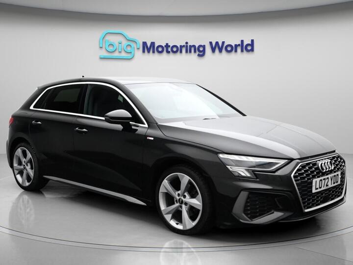 Audi A3 1.0 TFSI 30 S Line Sportback Euro 6 (s/s) 5dr