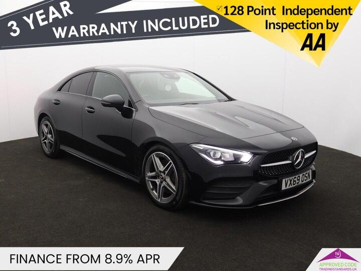 Mercedes-Benz CLA 1.3 CLA200 AMG Line (Premium) Coupe 7G-DCT Euro 6 (s/s) 4dr Mercedes-Benz CLA 1.3 CLA200 AMG Line (Premium) Coupe 7G-DCT Euro 6 (s/s) 4dr