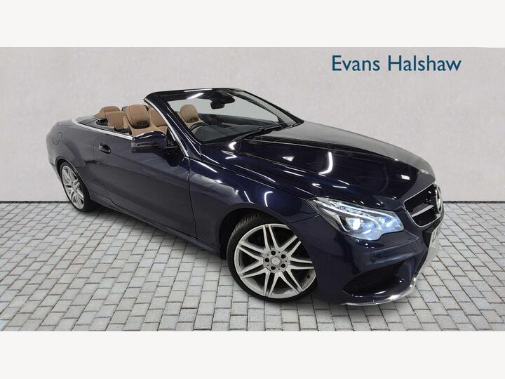 Mercedes-Benz E CLASS DIESEL CABRIOLET 3.0 E350d V6 AMG Line Edition Cabriolet G-Tronic+ Euro 6 (s/s) 2dr