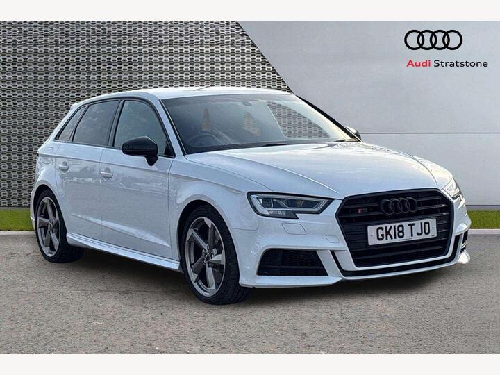 Audi A3 2.0 TFSI Black Edition Sportback S Tronic Quattro Euro 6 (s/s) 5dr