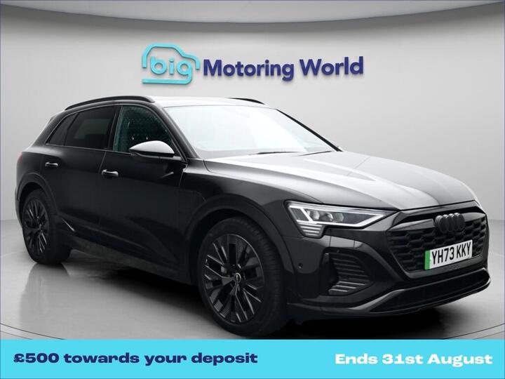 Audi Q8 E-tron 55 Black Edition Auto Quattro 5dr 114kWh (11kW Charger)