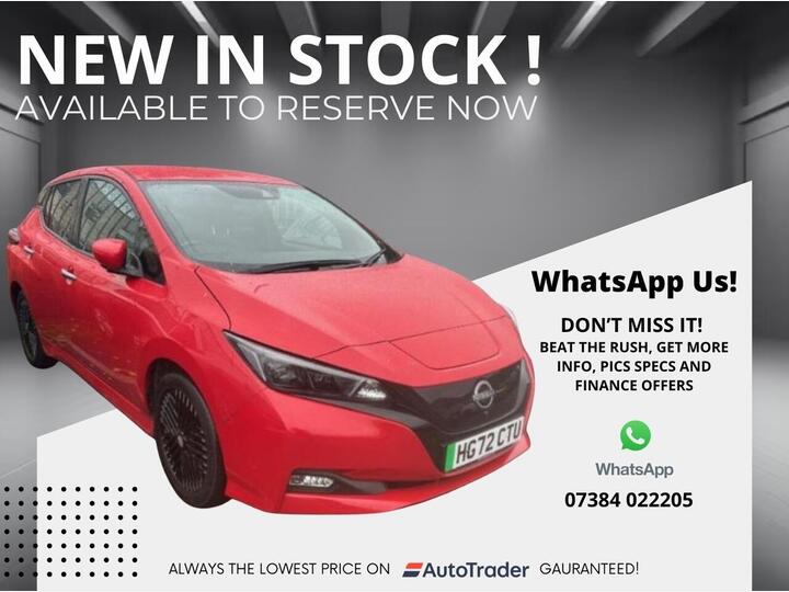 Nissan Leaf 39kWh Tekna Auto 5dr
