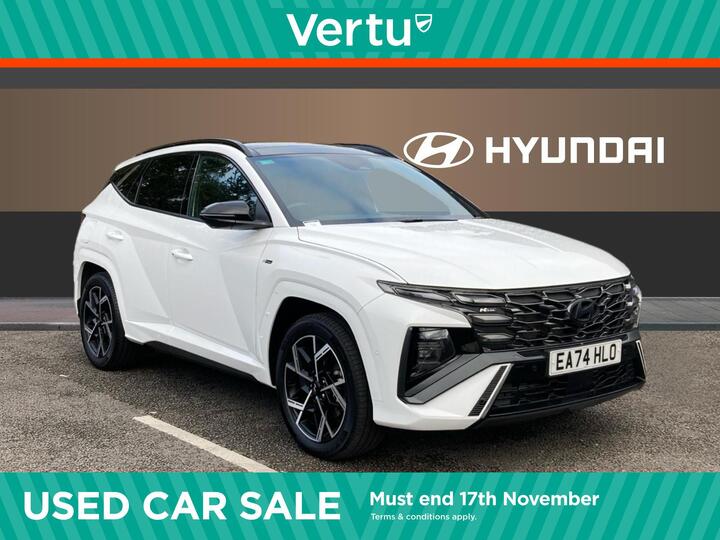 Hyundai TUCSON 1.6 T-GDi 13.8kWh N Line S Auto 4WD Euro 6 (s/s) 5dr Hyundai TUCSON 1.6 T-GDi 13.8kWh N Line S Auto 4WD Euro 6 (s/s) 5dr