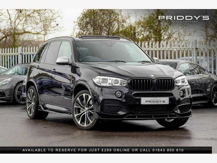 BMW X5 3.0 M50d Auto XDrive Euro 6 (s/s) 5dr