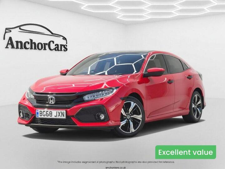 Honda Civic 1.0 VTEC Turbo EX CVT Euro 6 (s/s) 5dr Honda Civic 1.0 VTEC Turbo EX CVT Euro 6 (s/s) 5dr