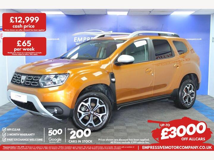 Dacia DUSTER 1.5 Blue DCi Prestige Euro 6 (s/s) 5dr Dacia DUSTER 1.5 Blue DCi Prestige Euro 6 (s/s) 5dr