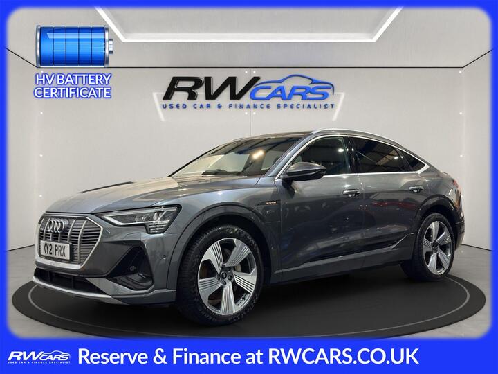 Audi E-TRON 50 S Line Sportback Auto Quattro 5dr 71.2kWh