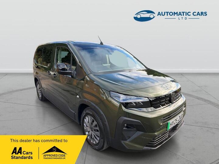 Peugeot RIFTER 52kWh Allure Long MPV Auto 5dr (7.4kW Charger) Peugeot RIFTER 52kWh Allure Long MPV Auto 5dr (7.4kW Charger)