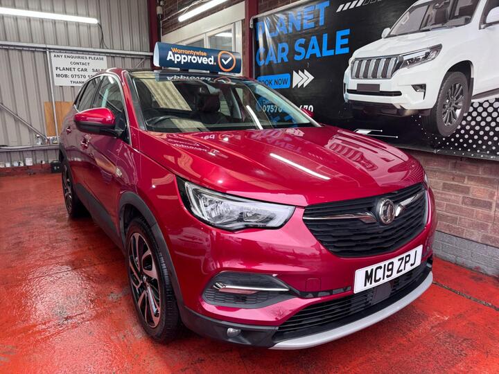 Vauxhall Grandland X 1.2 Turbo Elite Nav Auto Euro 6 (s/s) 5dr Vauxhall Grandland X 1.2 Turbo Elite Nav Auto Euro 6 (s/s) 5dr