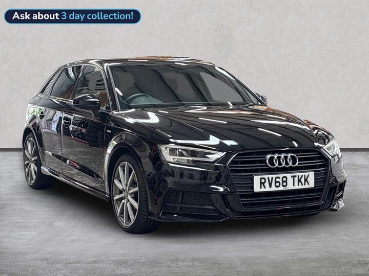 Audi A3 1.0 TFSI 30 Black Edition Sportback Euro 6 (s/s) 5dr