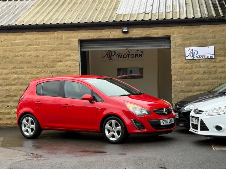 Vauxhall Corsa 1.2i EcoFLEX 16V SXi Euro 5 (s/s) 5dr (A/C)