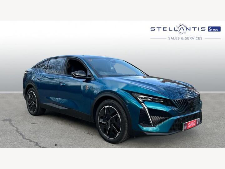 Peugeot E-408 58kWh GT Fastback Auto 5dr Peugeot E-408 58kWh GT Fastback Auto 5dr