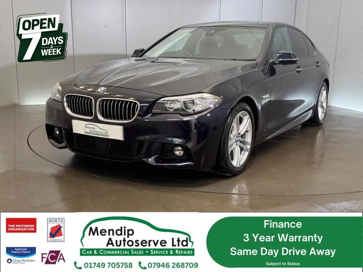 BMW 5 Series 2.0 520d M Sport Saloon 4dr Diesel Auto Euro 6 (s/s) (184 Ps)