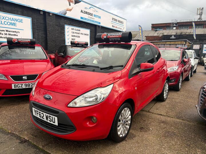 Ford Ka 1.2 Zetec Euro 5 (s/s) 3dr