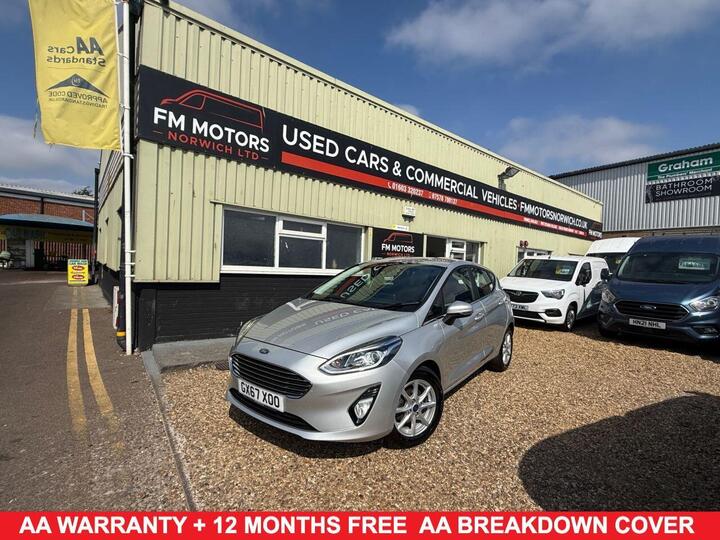 Ford FIESTA 1.0T EcoBoost Zetec Euro 6 (s/s) 5dr