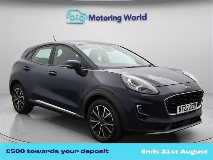 Ford Puma 1.0T EcoBoost MHEV Titanium Euro 6 (s/s) 5dr