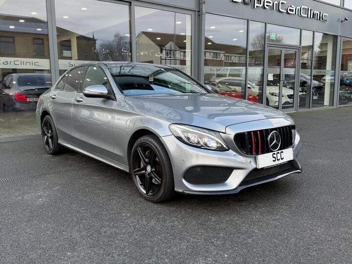 Mercedes-Benz C Class 2.1 C220 BlueTEC AMG Line Saloon 4dr Diesel G-Tronic+ Euro 6 (s/s) (170 Ps)