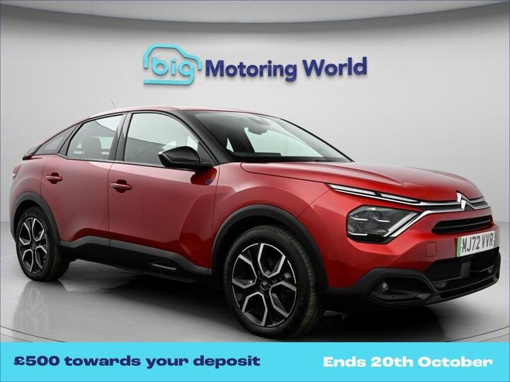 Citroen E-C4 50kWh Sense Plus Auto 5dr