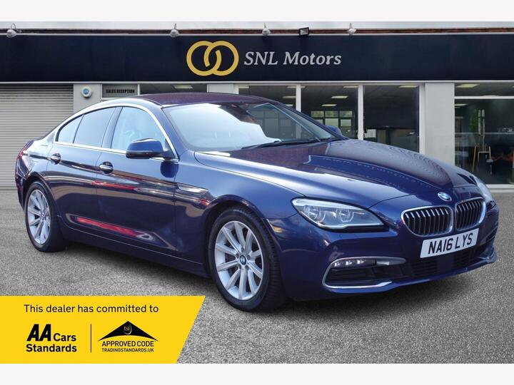 BMW 6 SERIES GRAN COUPE 3.0 640d SE Auto Euro 6 (s/s) 4dr BMW 6 SERIES GRAN COUPE 3.0 640d SE Auto Euro 6 (s/s) 4dr