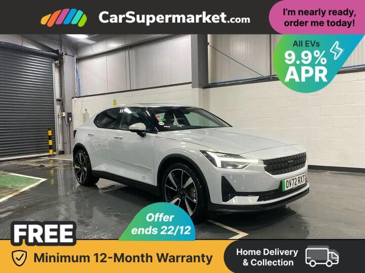 Polestar 2 Dual Motor 78kWh Long Range Fastback Auto 4WDE 5dr Polestar 2 Dual Motor 78kWh Long Range Fastback Auto 4WDE 5dr