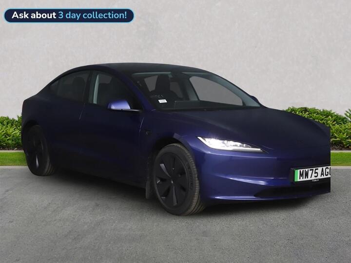 Tesla MODEL 3 Auto RWD 4dr